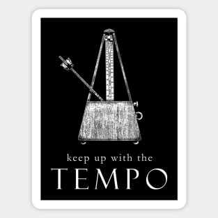 In Tempo-Music-Metronome-Conductor-Musician Magnet